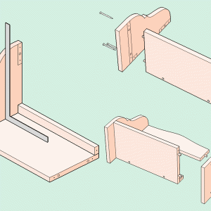 bookshelf-8 カントリー家具