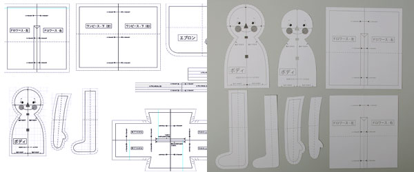 カントリードールの作り方