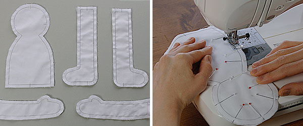 カントリードールの作り方