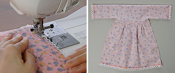 カントリードールの作り方