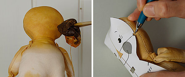 カントリードールの作り方